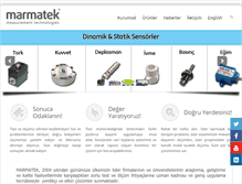 Tablet Screenshot of marmatek.com